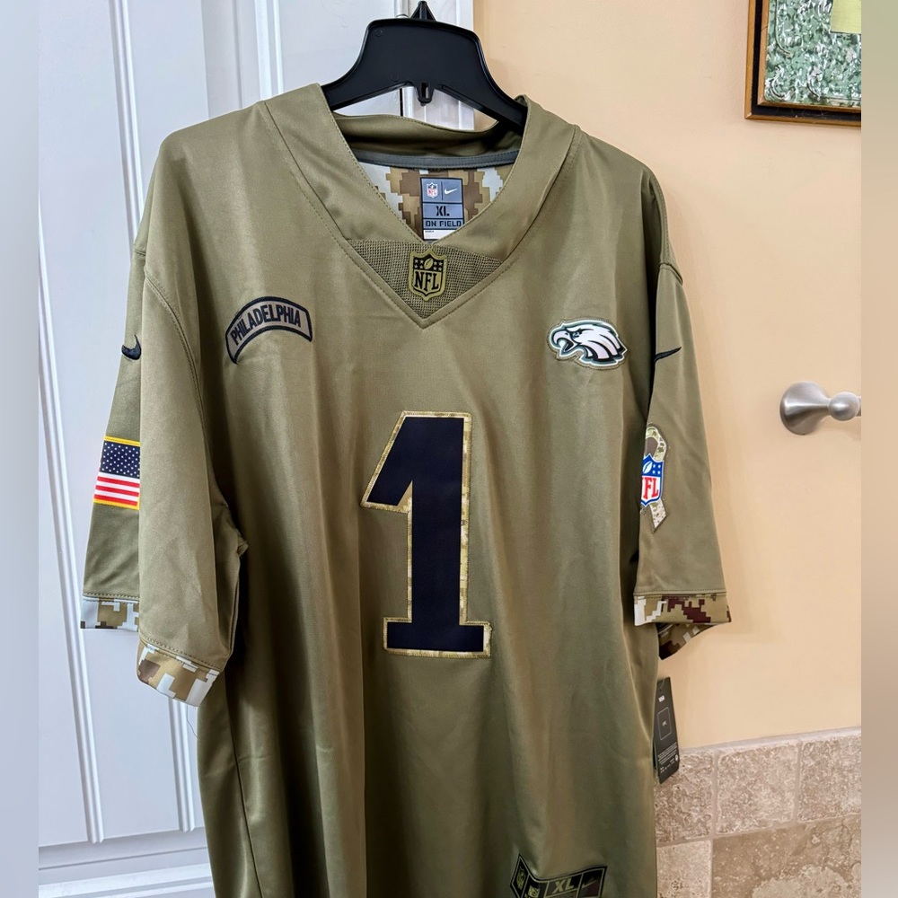 Nike Jalen Hurts Salute to Service On Field Jersey